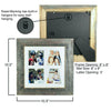 Mama Picture Frame Made from Reclaimed Wood with White Mat