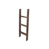 Rustic Farmhouse Throw Blanket Bookcase Ladder
