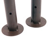 Industrial Cast Iron Pipe Shelf Bracket (Set of 2)