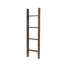Rustic Farmhouse Throw Blanket Bookcase Ladder