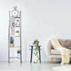 Rustic Farmhouse Throw Blanket Bookcase Ladder